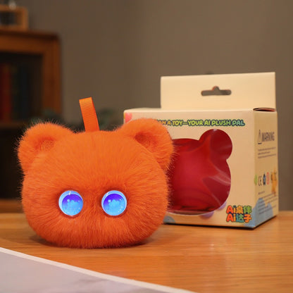 Pocket AI Plush Companion - Cat, Orange; one toy in the selected style
