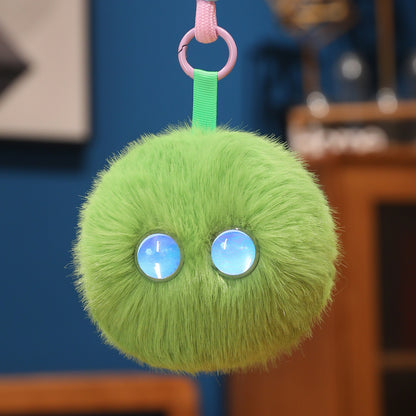 Pocket AI Plush Companion - Pom-Pom, Green; one toy in the selected style