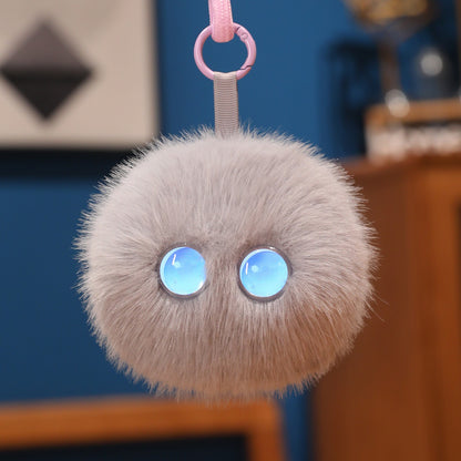 Pocket AI Plush Companion - Pom-Pom, Gray; one toy in the selected style