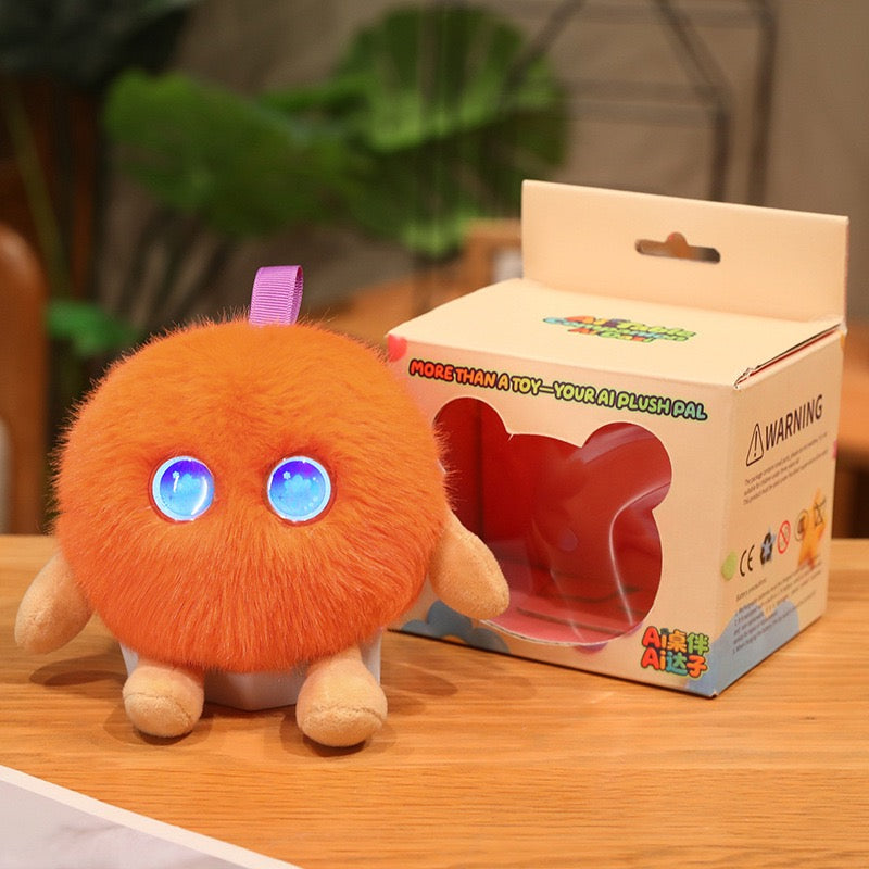 Pocket AI Plush Companion - Buddy - Golden Paws, Orange; one toy in the selected style