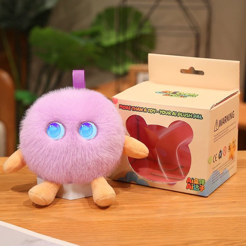 Pocket AI Plush Companion - Buddy - Golden Paws, Lavender; one toy in the selected style