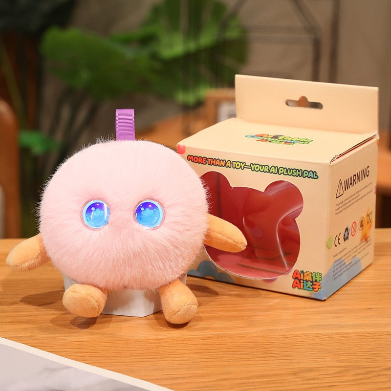Pocket AI Plush Companion - Buddy - Golden Paws, Pink; one toy in the selected style