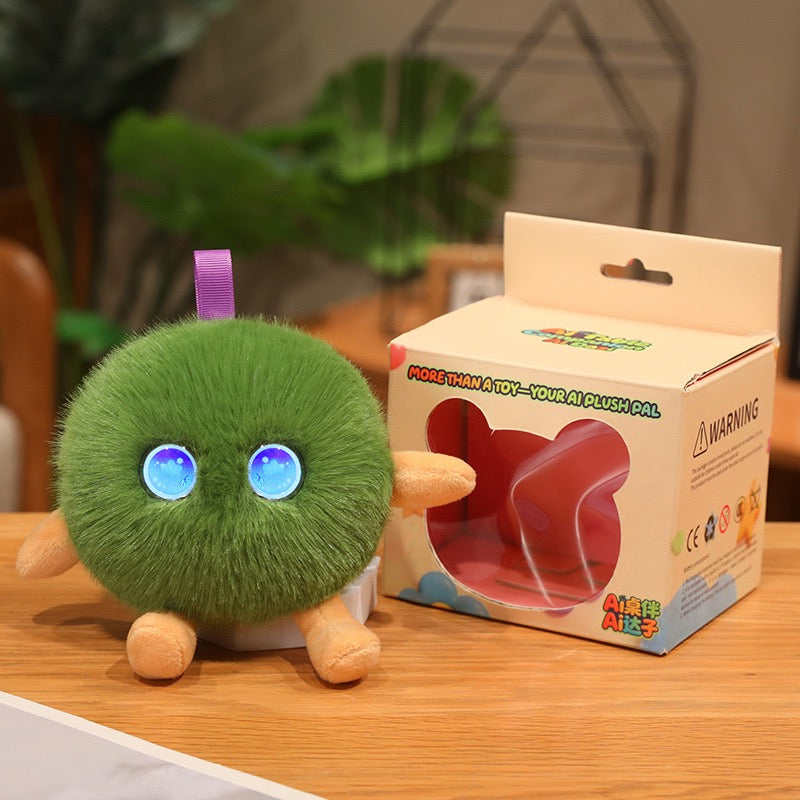 Pocket AI Plush Companion - Buddy - Golden Paws, Green; one toy in the selected style